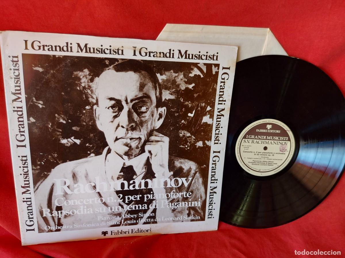 Discos de vinilo: LP -SERGEI RACHMANINOV CONCERTO N&ordm;2 PER PIANOFORTE ( PEDIDOS M&Iacute;NIMOS 10 &euro; ) ) CAJA N.&ordm; 5 - LP