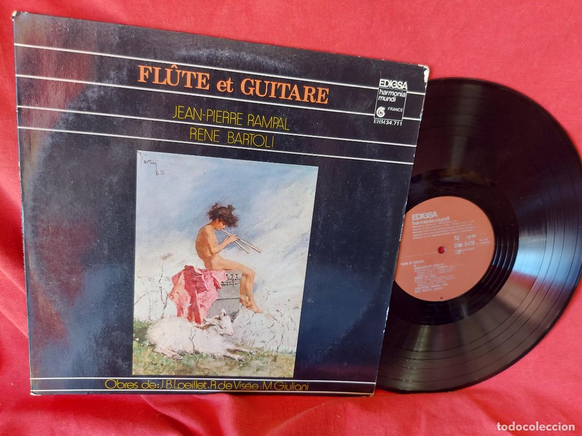Discos de vinilo: LP -FL&Uacute;TE ET GUITARE , JEAN PIERRE RAMPAL REN&Eacute; BARTOLI ( PEDIDOS M&Iacute;NIMOS 10 &euro; ) ) CAJA N.&ordm; 5 - LP