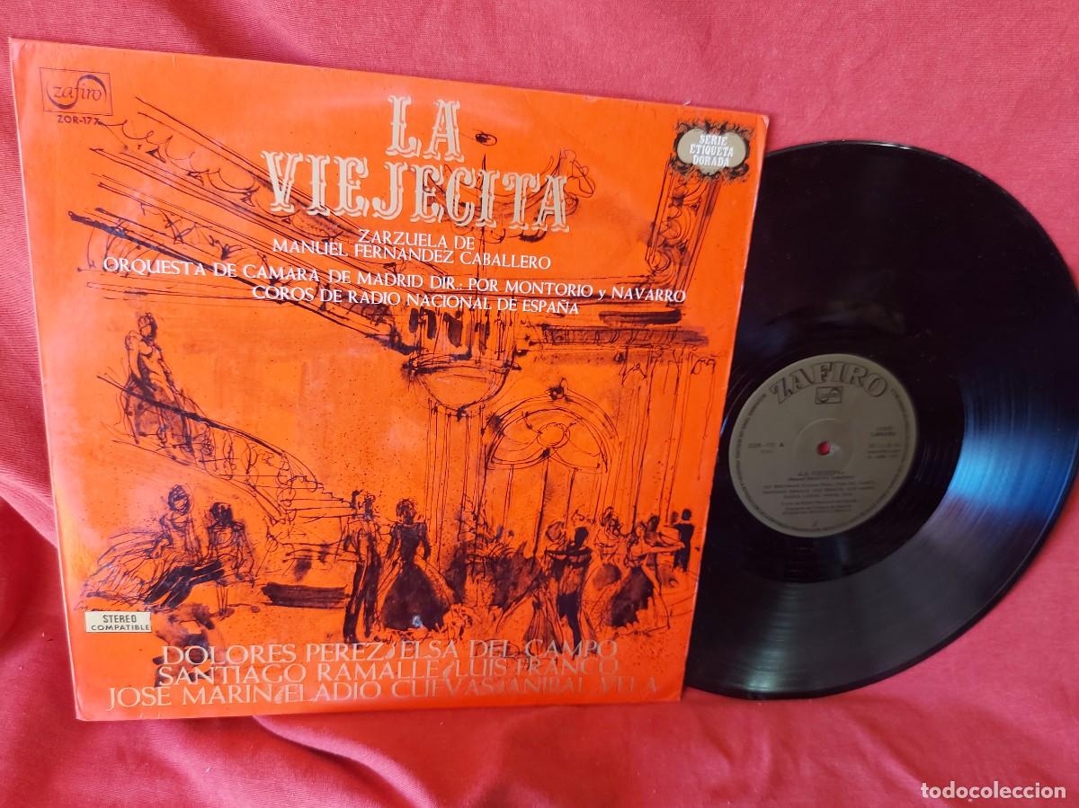 Discos de vinilo: LP -ZARZUELA LA VIEJECITA ( PEDIDOS M&Iacute;NIMOS 10 &euro; ) ) CAJA N.&ordm; 5 - LP