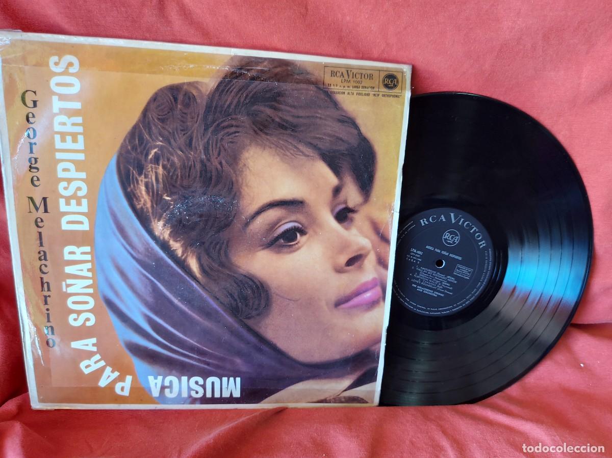 Discos de vinilo: LP GEORGE MELACHRINO SO&Ntilde;AR DESPIERTOS ( PEDIDOS M&Iacute;NIMOS 10 &euro; ) ) CAJA N.&ordm; 5 - LP