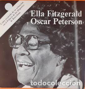 Disques de vinyle: Recuerdo Actuacion Palau D'Esports Barcelona - Ella Fitzgefrald . Oscar Peterson