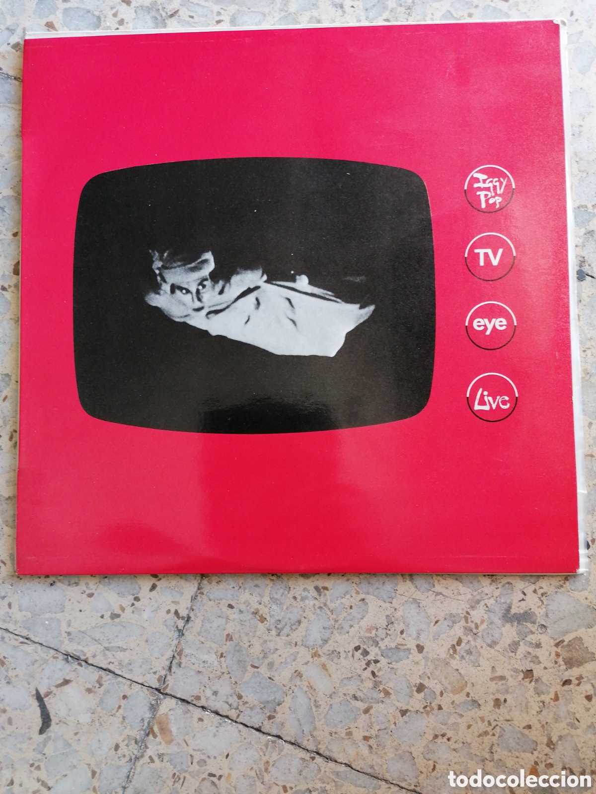 Vinyl-Schallplatten: LP IGGY POP TV EYE LIVE 1978 ESPA&Ntilde;A EX