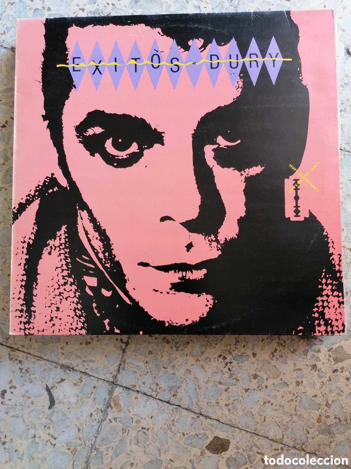 Discos de vinilo: LP IAN DURY EXITOS DURY 1981 ESPA&Ntilde;A EX - Foto 1