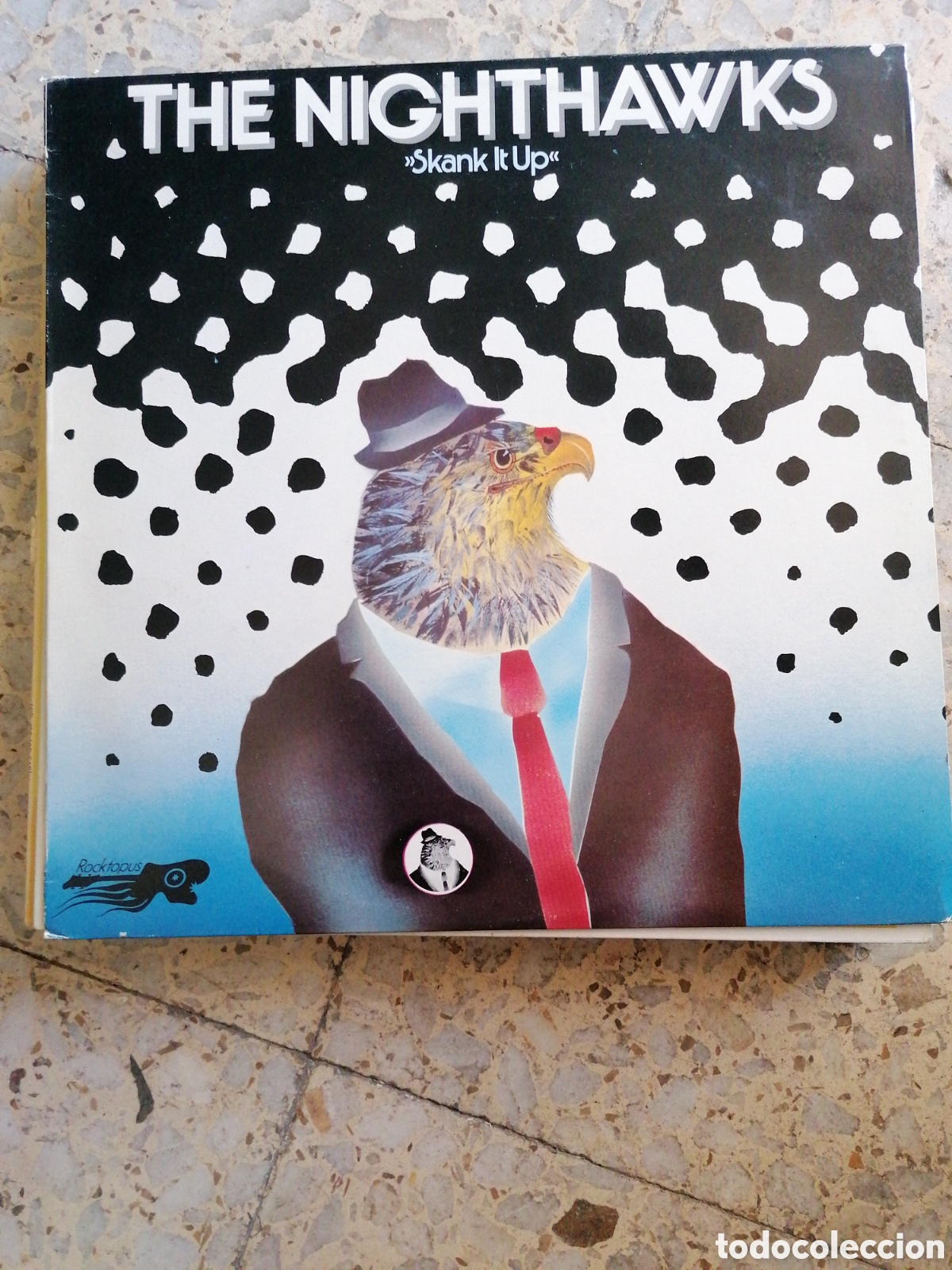 Discos de vinilo: LP THE NIGHTHAWKS SKANK IT UP 1980 ESPA&Ntilde;A INSERT