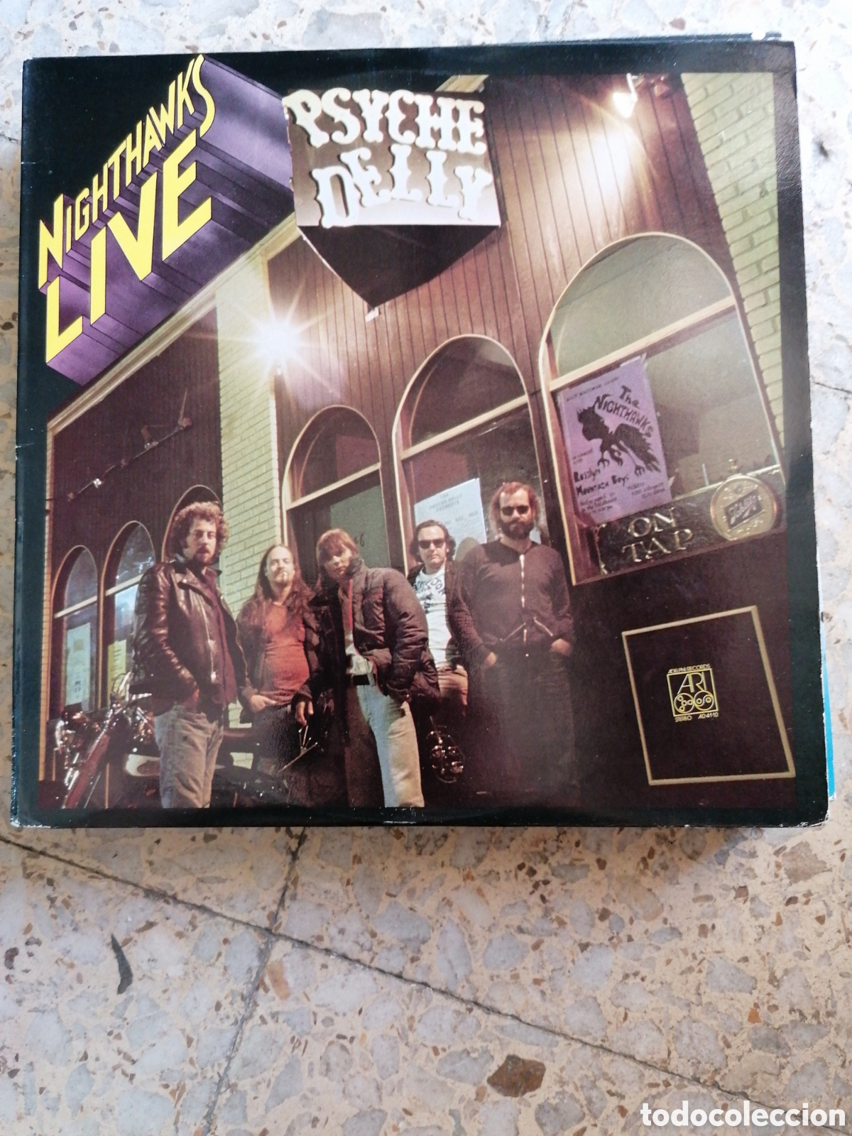 Disques de vinyle: LP THE NIGHTHAWKS LIVE PSYCHE DELLY 1976 USA EX