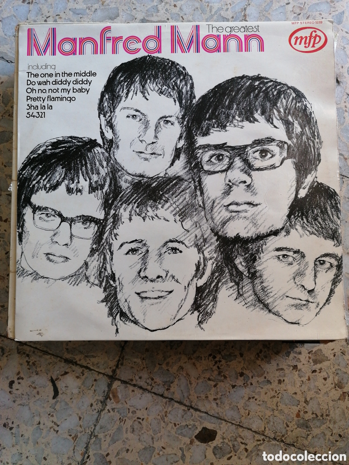 Discos de vinilo: LP MANFRED MANN THE GREATEST 1972 UK