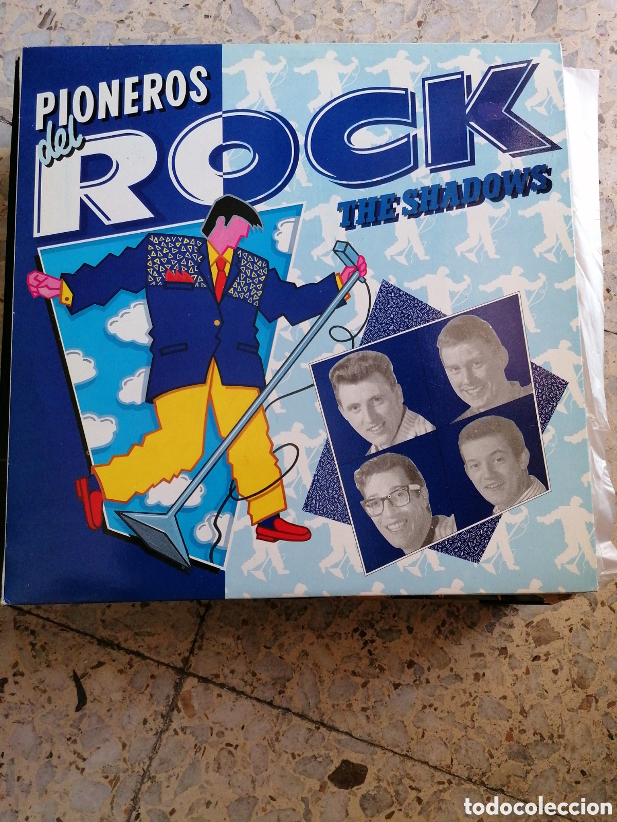 Discos de vinilo: LP THE SHADOWS PIONEROS DEL ROCK 1989 ESPA&Ntilde;A PROMO