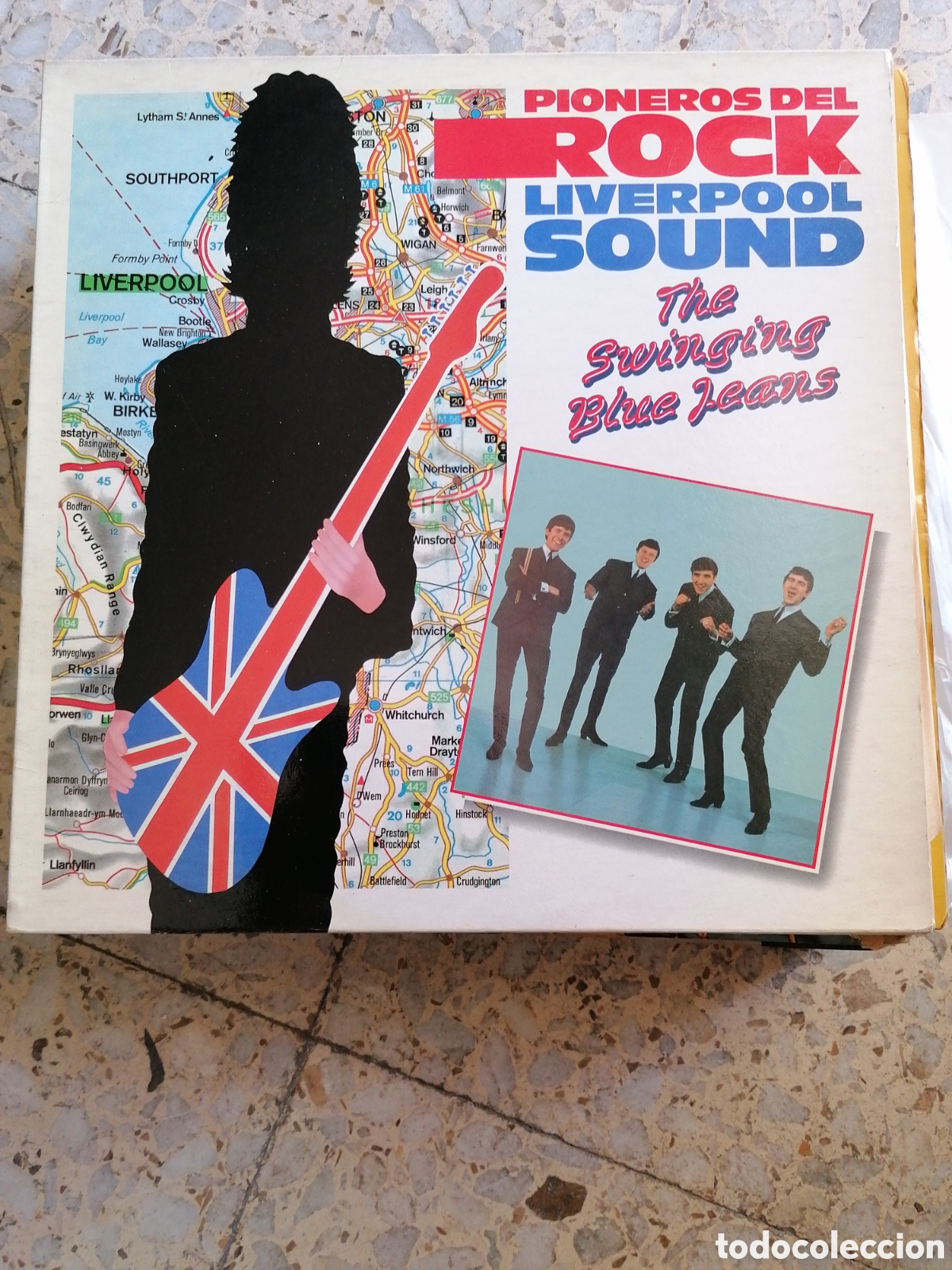 Discos de vinilo: LP THE SWINGING BLUE JEANS PIONEROS DEL ROCK LIVERPOOL SOUND
