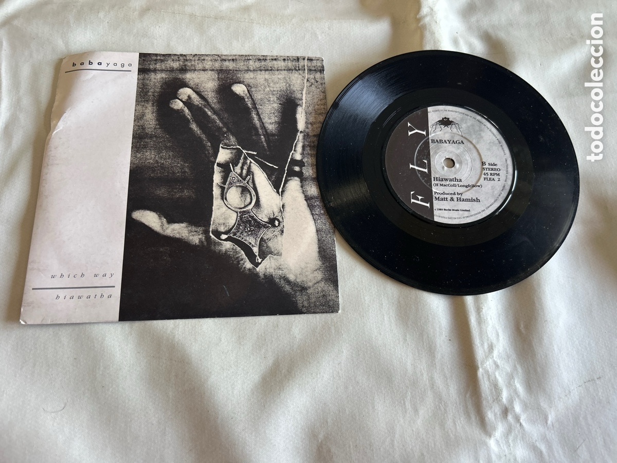 Discos de vinilo: Single Babayaga. Wich way.1989