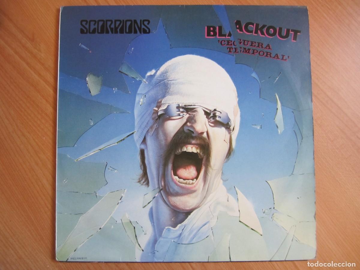 Discos de vinilo: disco vinilo scorpions blackout ceguera temporal