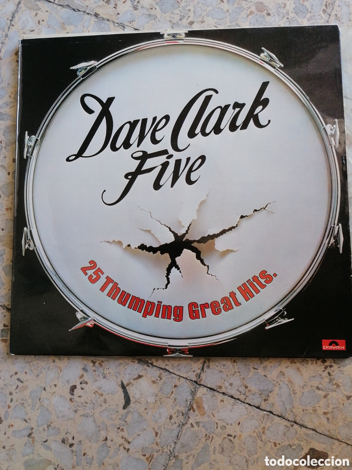 Discos de vinilo: LP DAVE CLARK FIVE 25 THUMPING GREAT HITS 1978 UK INSERT EX - Foto 1