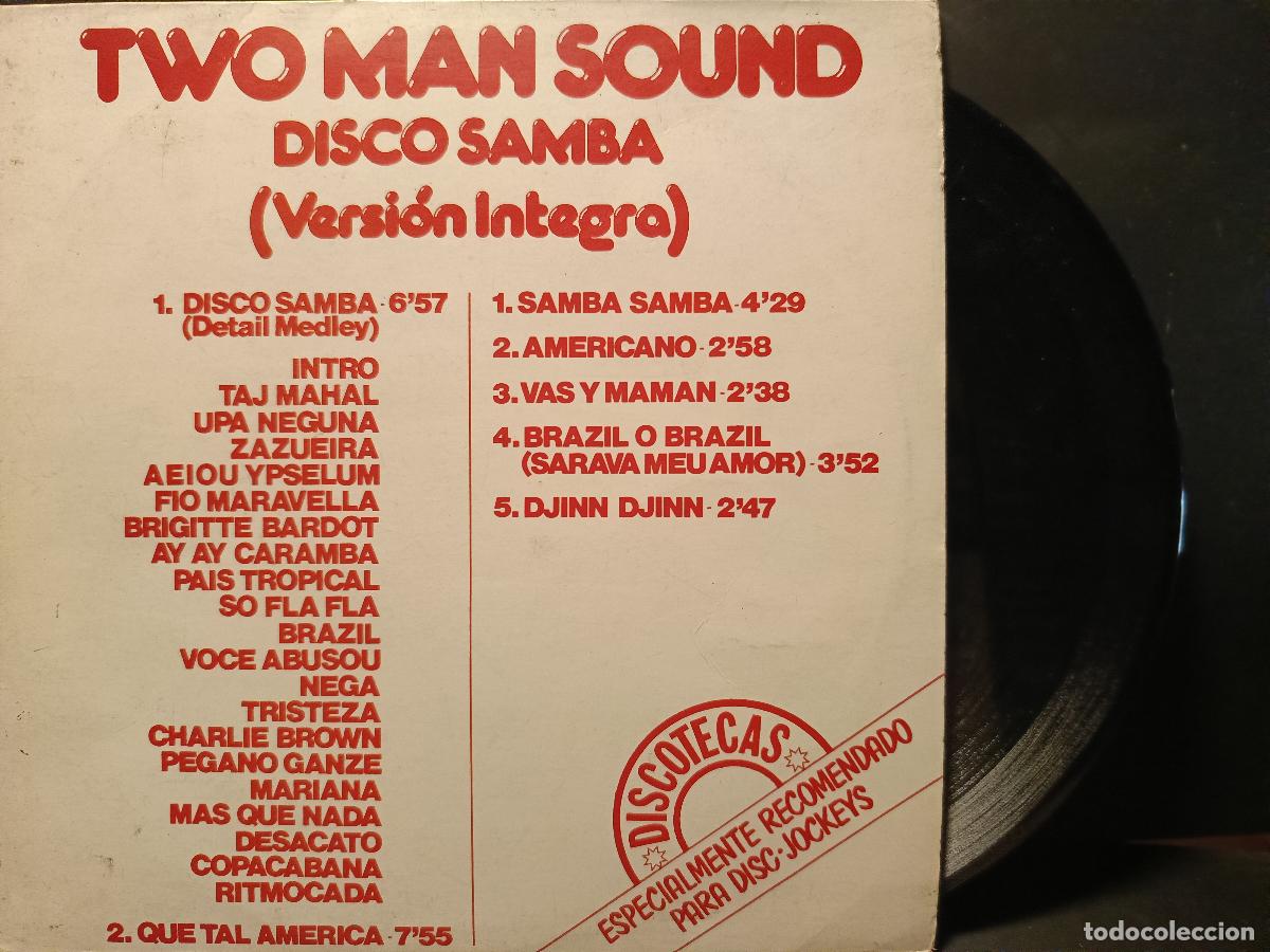 Discos de vinilo: Two Man Sound - Disco Samba (Versi&oacute;n Integra) (LP, Album) PEPETO
