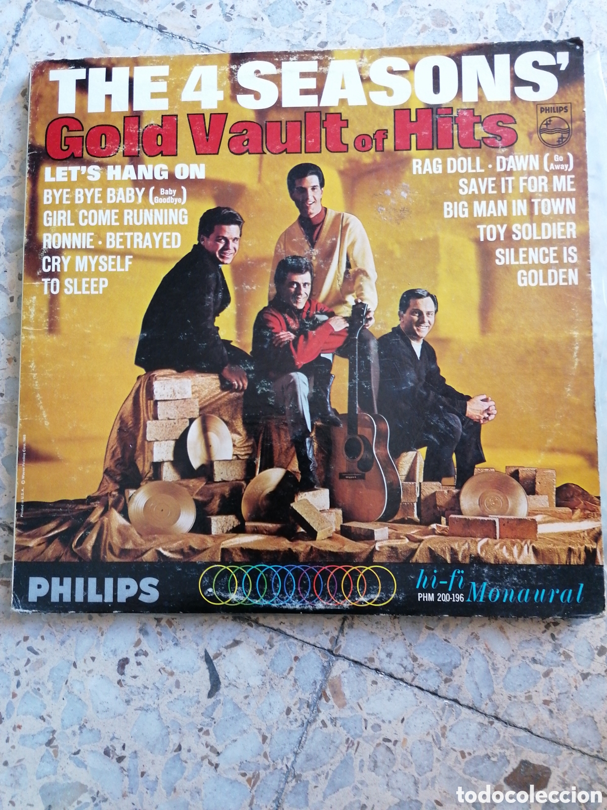 Discos de vinilo: LP THE 4 SEASON GOLD VAULT OF HITS 1967 USA