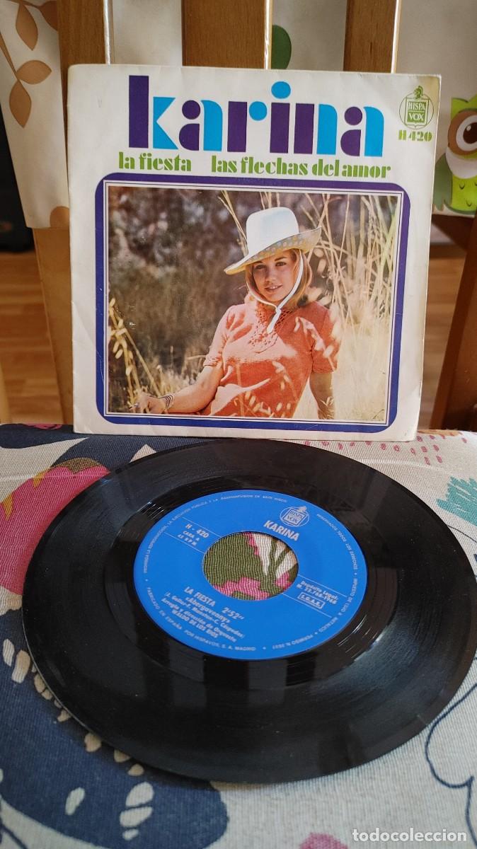 Discos de vinilo: KARINA-SINGLE LA FIESTA