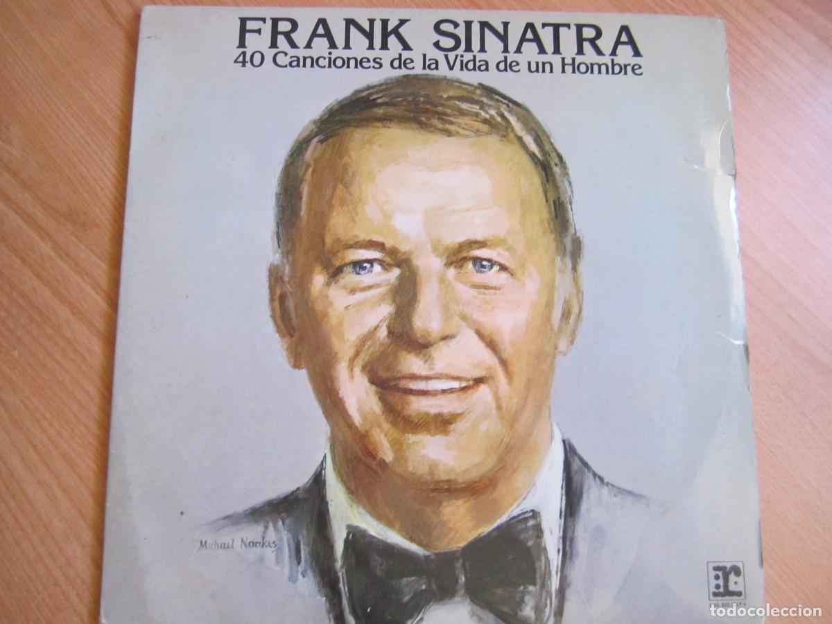 Discos de vinilo: doble disco vinilo frank sinatra 40 canciones de la vida de un hombre
