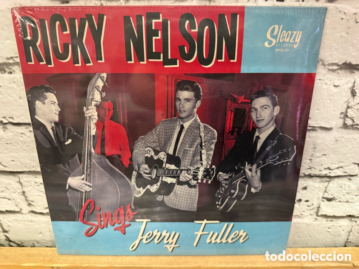 Discos de vinilo: Ricky Nelson &lrm;&ndash; Sings Jerry Fuller. Vinilo precintado.