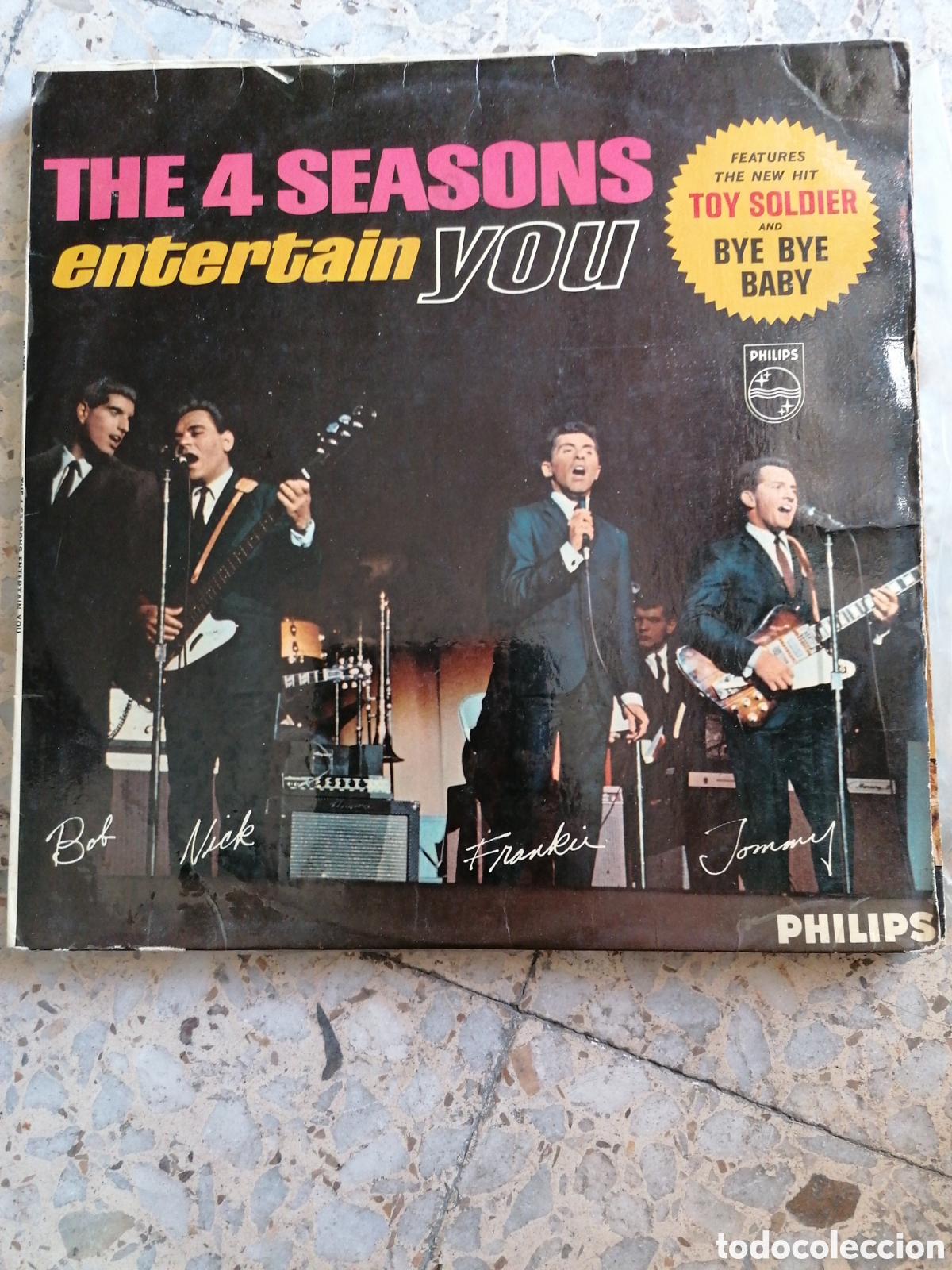 Discos de vinilo: LP THE 4 SEASONS ENTERTAIN YOU 1965 UK