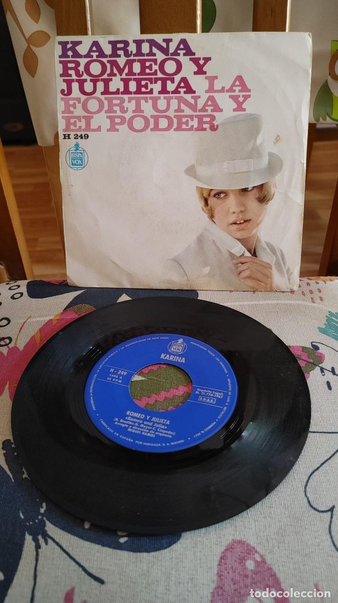 Discos de vinilo: KARINA-SINGLE ROMEO Y JULIETA