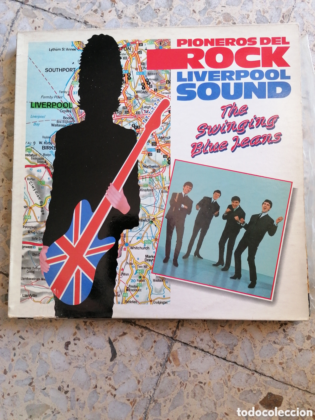 Discos de vinilo: LP THE SWINGING BLUE JEANS PIONEROS DEL ROCK LIVERPOOL SOUND