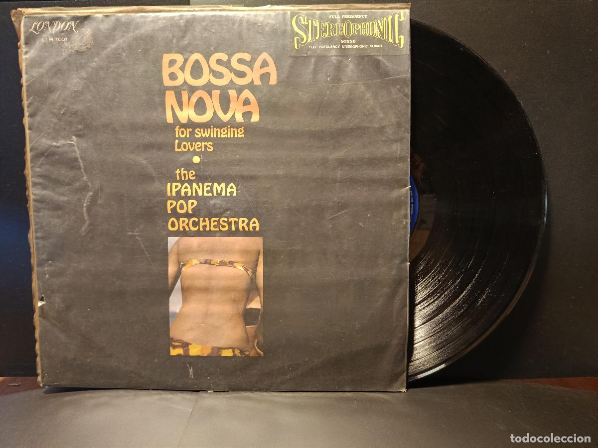Discos de vinilo: BOSSA NOVA THE IPANEMA POP ORCHESTRA FOR SWINGING LOVERS BRASIL PEPETO