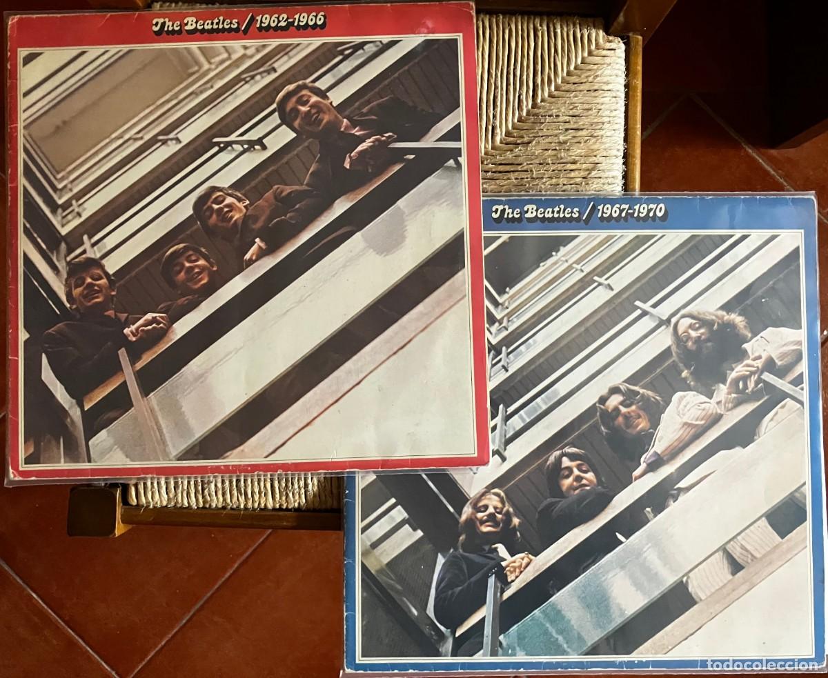 Discos de vinilo: THE BEATLES 1962-1966 y 1967-1970 2LPs dobles edic Germany 1973