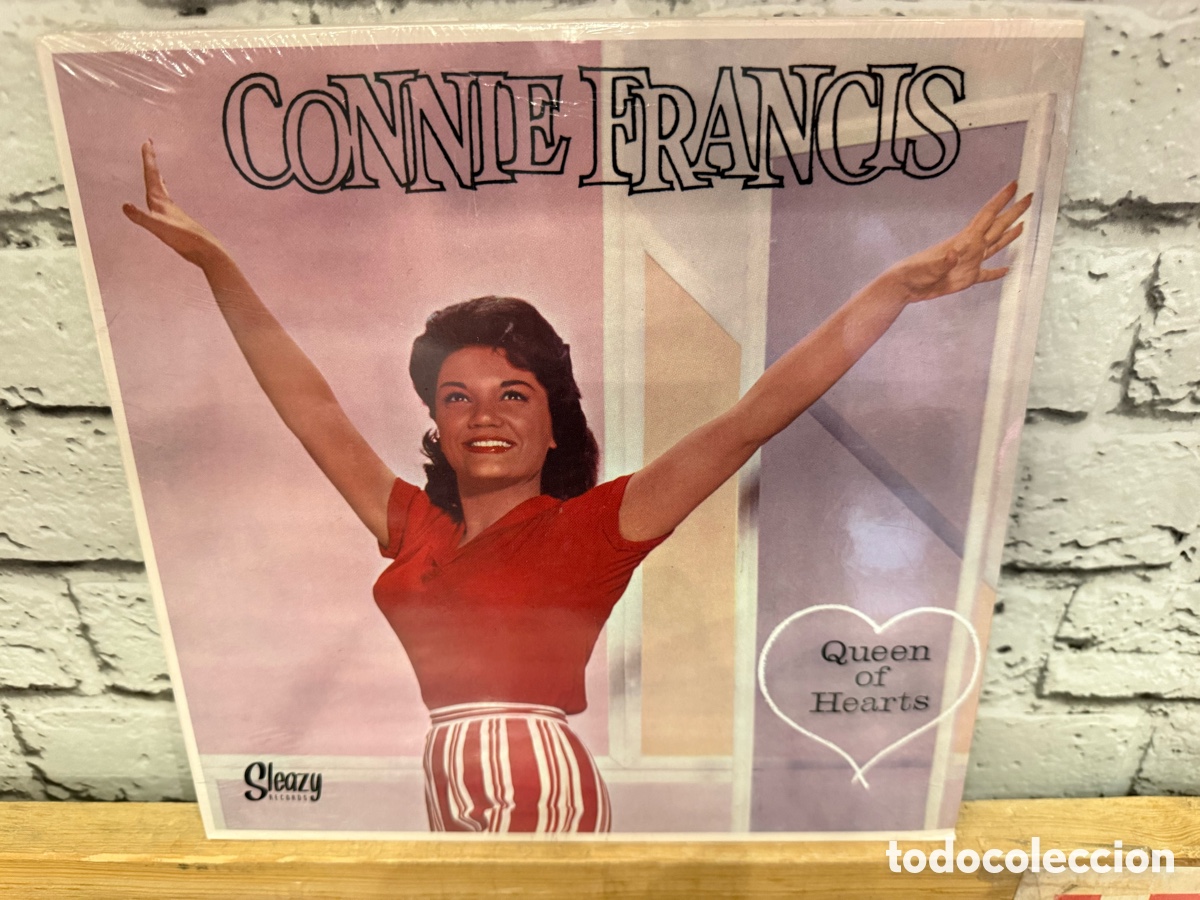 Discos de vinilo: Connie Francis &lrm;&ndash; Queen Of Hearts. Vinilo precintado.
