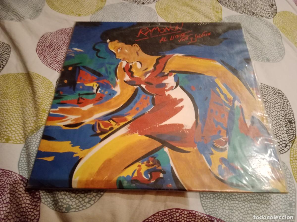 Discos de vinilo: RAMONCIN-AL LIMITE VIVO Y SALVAJE - RCA 1990-DOBLE LP-CONTIENE LOS ENCARTES ORIGINAL