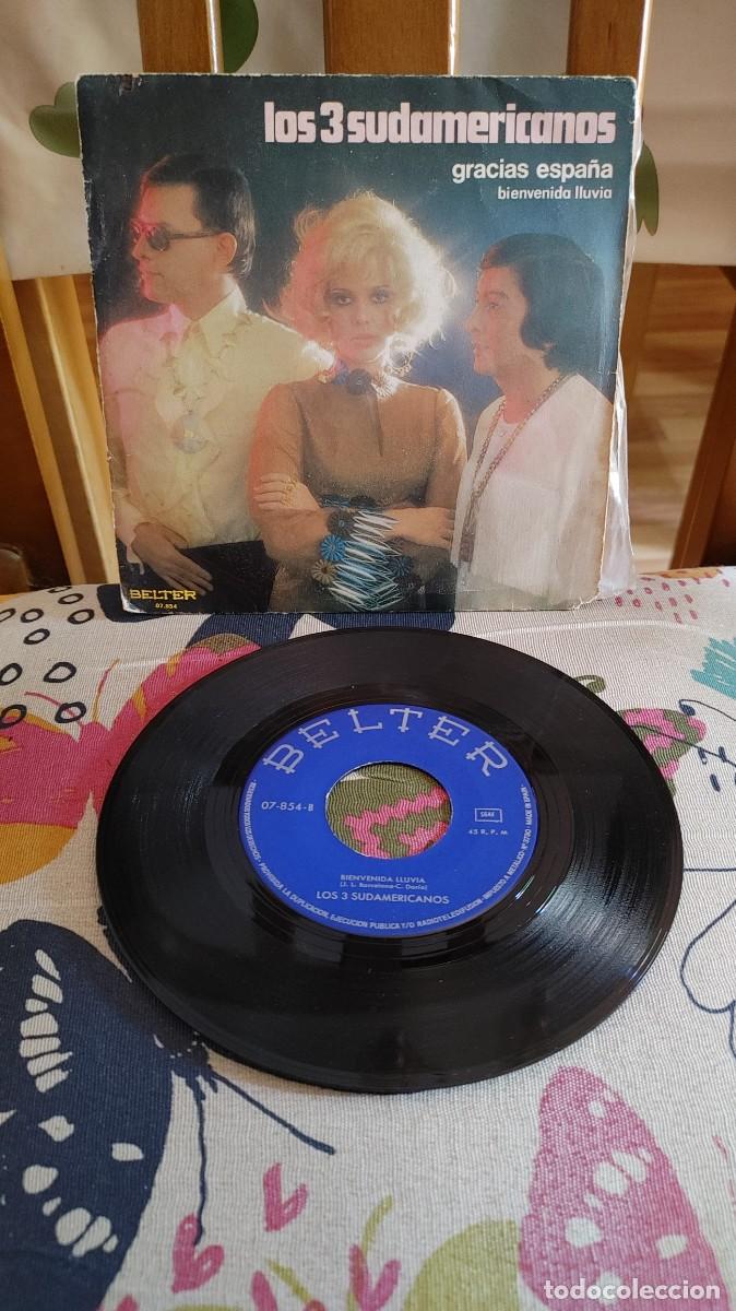 Discos de vinilo: LOS 3 SUDAMERICANOS-SINGLE GRACIAS ESPA&Ntilde;A