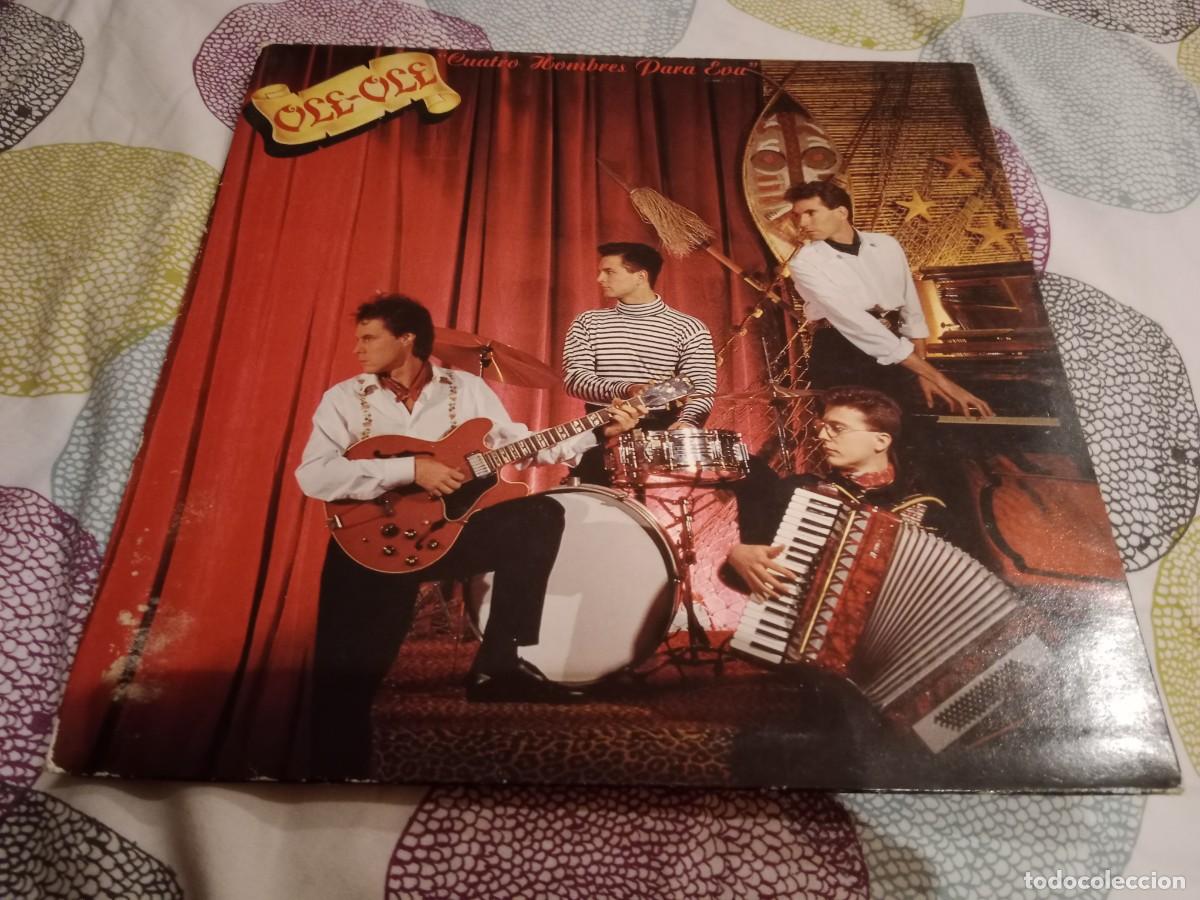 Discos de vinilo: OLE-OLE - CUATRO HOMBRES PARA EVA - HISPAVOX 1988