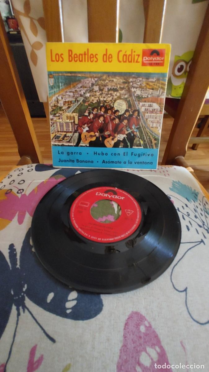 Discos de vinilo: LOS BEATLES DE CADIZ-EP LA GARRA +3