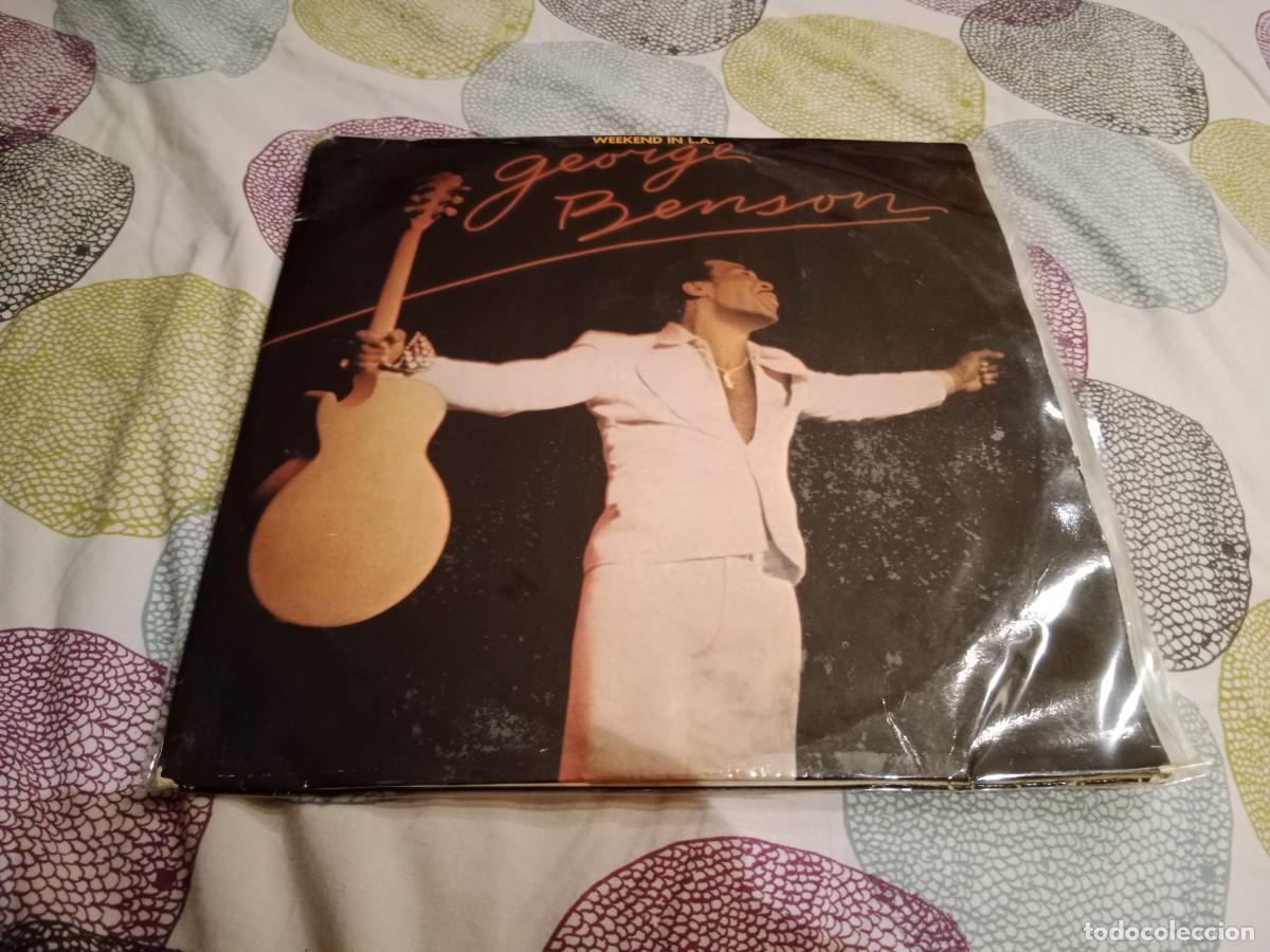 Discos de vinilo: GEORGE BENSON-WEEKEND IN L.A.-HISPAVOX 1978 - EDICI&Oacute;N ESPA&Ntilde;OLA DOBLE LP