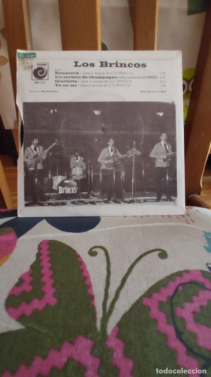 Discos de vinilo: LOS BRINCOS-EP RENACERA +3 - Foto 2