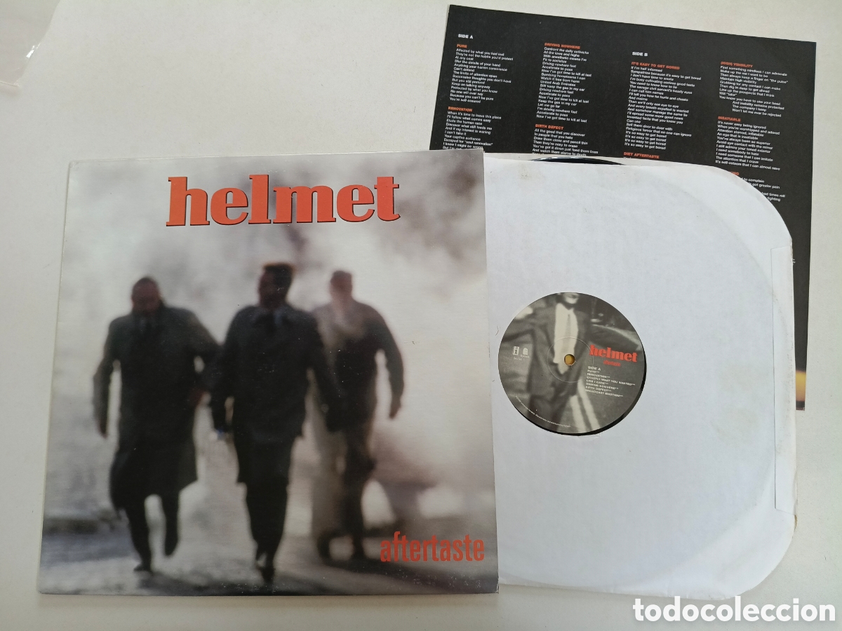 Discos de vinilo: HELMET - Aftertaste - LP ORIGINAL INTERSCOPE EPITAPH 1997 // ALTERNATIVE METAL POST HARDCORE