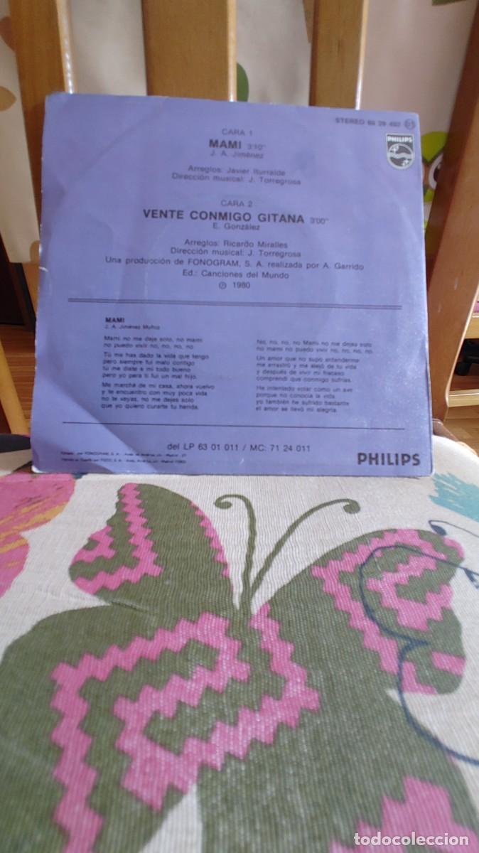 Discos de vinilo: LOS CHICHOS-SINGLE MAMI - Foto 2