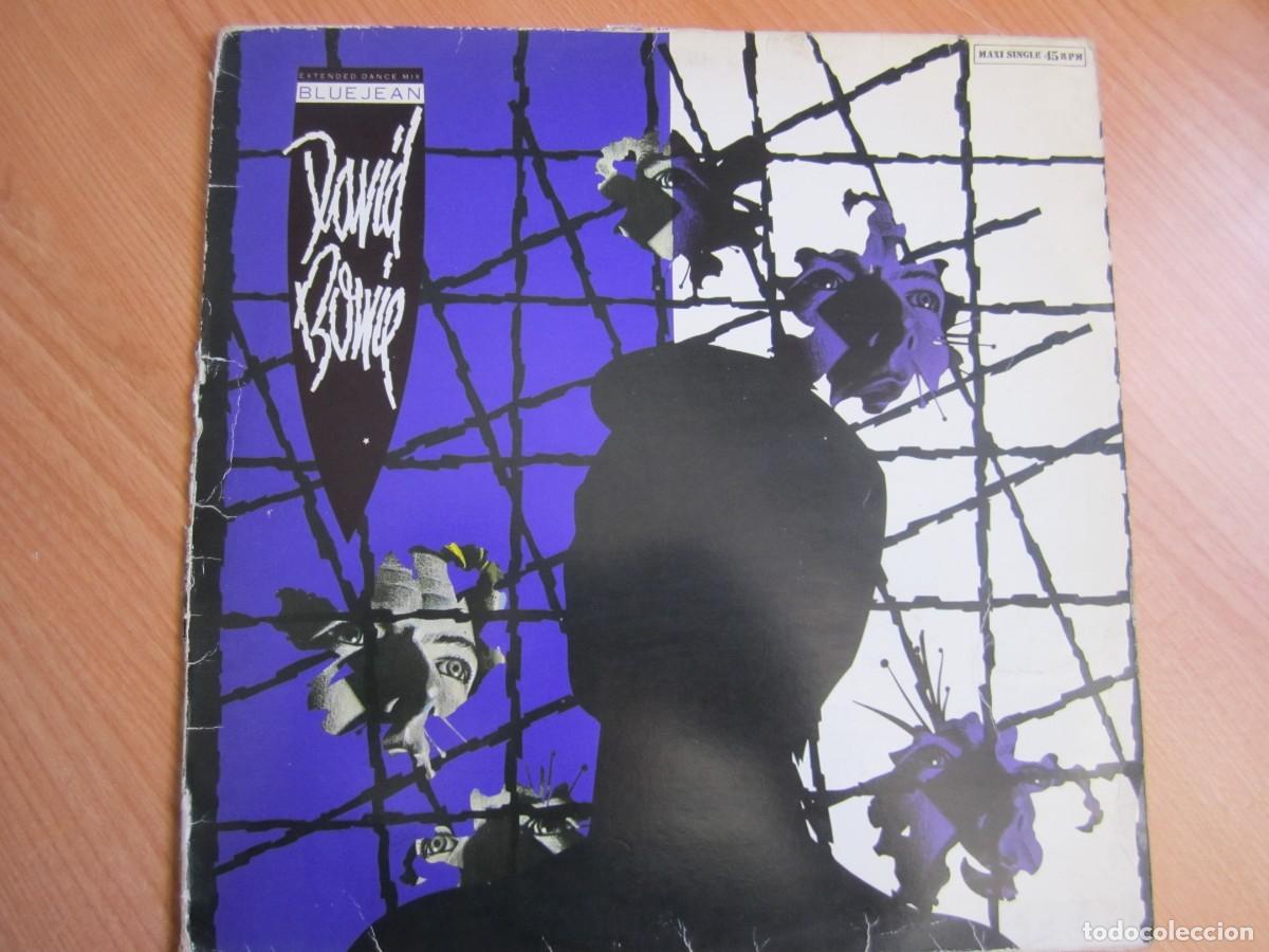 Discos de vinilo: disco vinilo david bowie blue jean