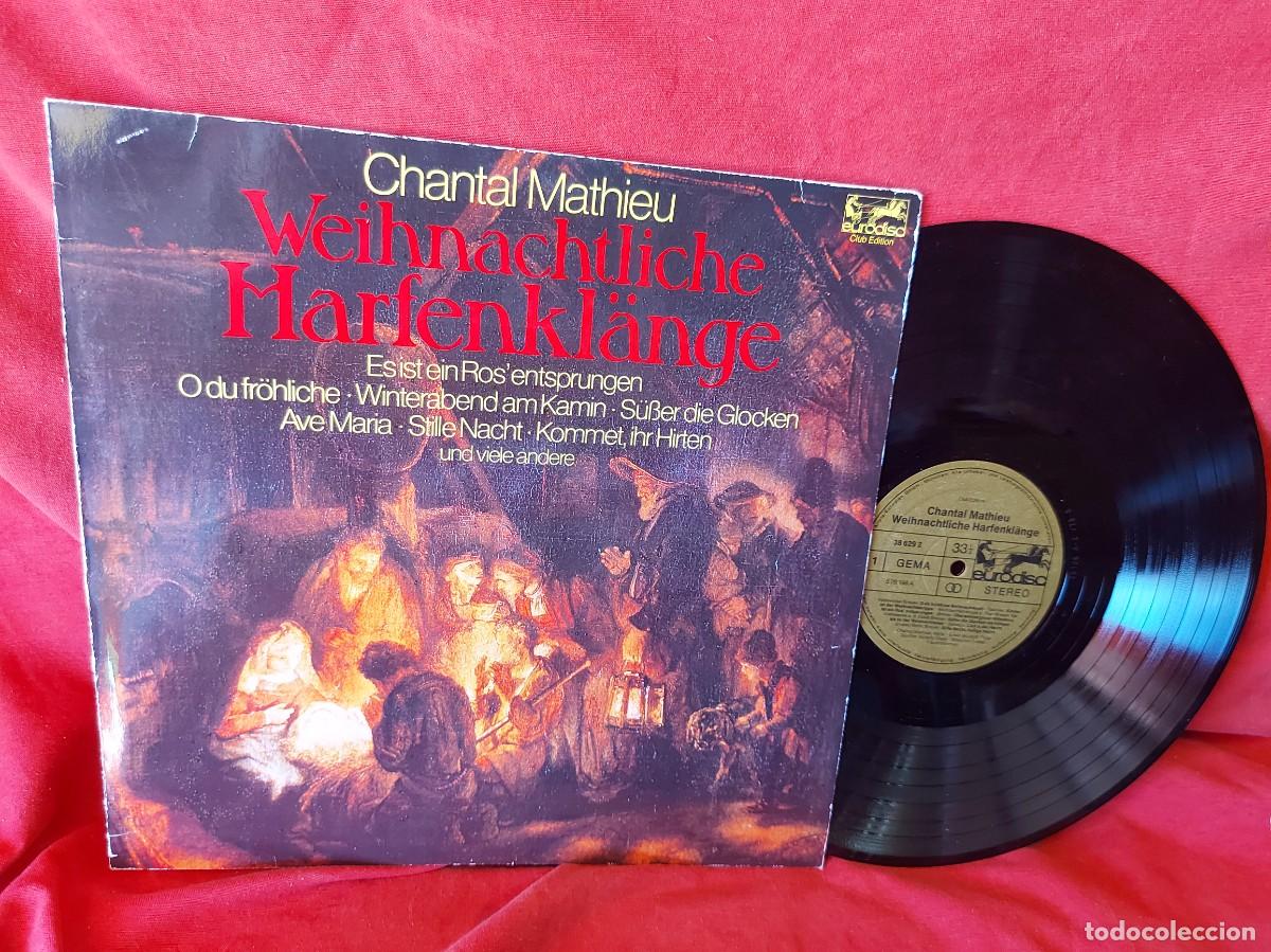 Discos de vinilo: LP. CHANTAL MATHIEU, WEIHNACHTLICHE HARFENK&Aacute;NGE , ( PEDIDOS M&Iacute;NIMOS 10 &euro; ) ) CAJA N.&ordm; 5 - LP