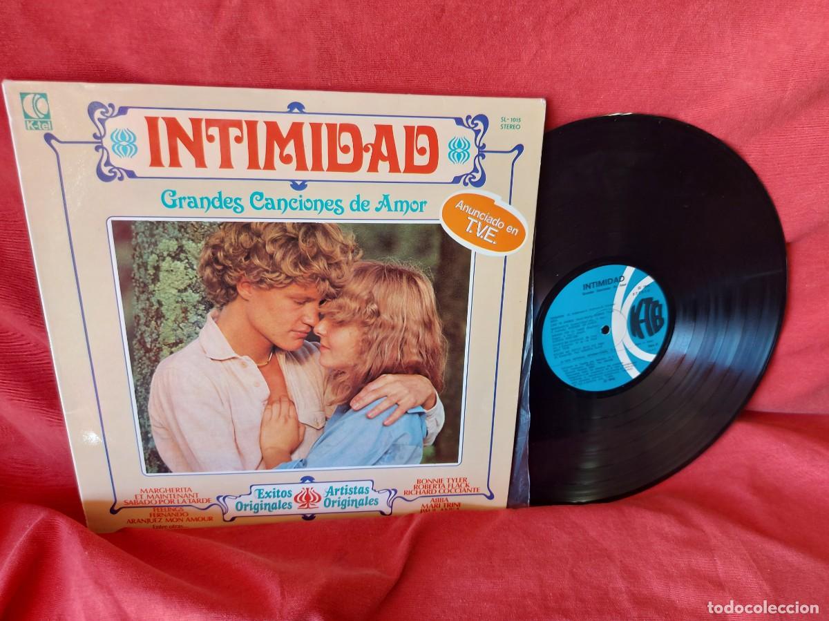 Discos de vinilo: LP. INTIMIDAD GRANDES CANCIONES DE AMOR , ( PEDIDOS M&Iacute;NIMOS 10 &euro; ) ) CAJA N.&ordm; 5 - LP