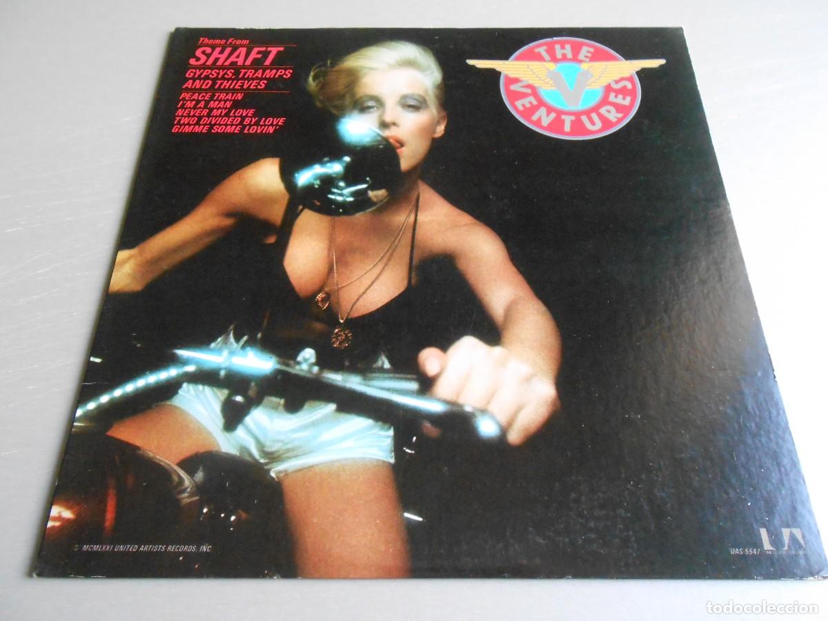 Discos de vinilo: VENTURES, THE -THEME FROM &rdquo;SHAFT&rdquo;-, LP, THEME FROM SHAFT + 11, A&Ntilde;O 1971, UNITED ARTISTS UAS-5547 USA