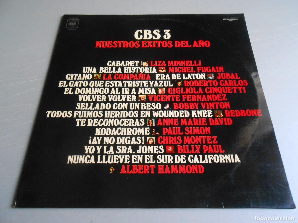 Discos de vinilo: CBS 3 - NUESTROS EXITOS DEL A&Ntilde;O -, LP, LIZA MINNELLI - CABARET + 11, A&Ntilde;O 1973, CBS, S 65781