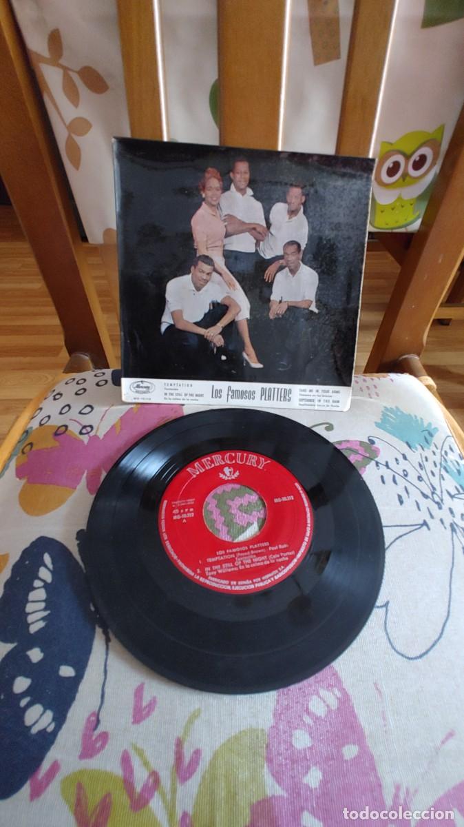 Discos de vinilo: LOS FAMOSOS PLATTERS-EP TEMPTATION +3