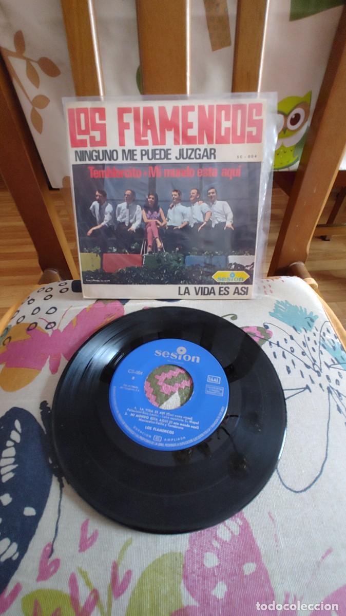 Discos de vinilo: LOS FLAMENCOS-EP NINGUNO ME PUEDE JUZGAR +3