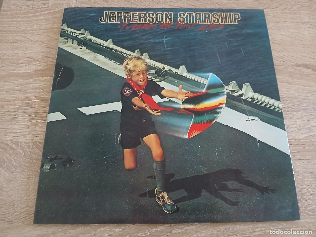 Discos de vinilo: JEFFERSON STARSHIP - FREEDOM AT POINT ZERO - CARPETA ABIERTA - 1979