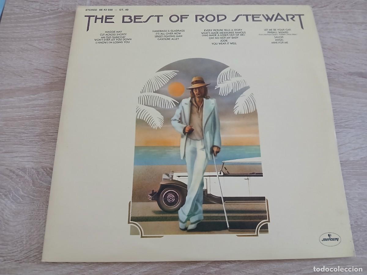 Discos de vinilo: ROD STEWART - THE BEST OF - DOBLE LP - CARPETA ABIERTA - 1977