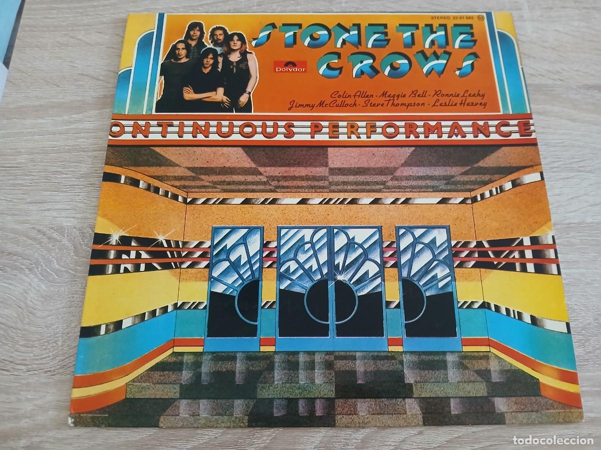Discos de vinilo: STONE THE CROWS - CONTINUOUS PERFORMANCE - 1972