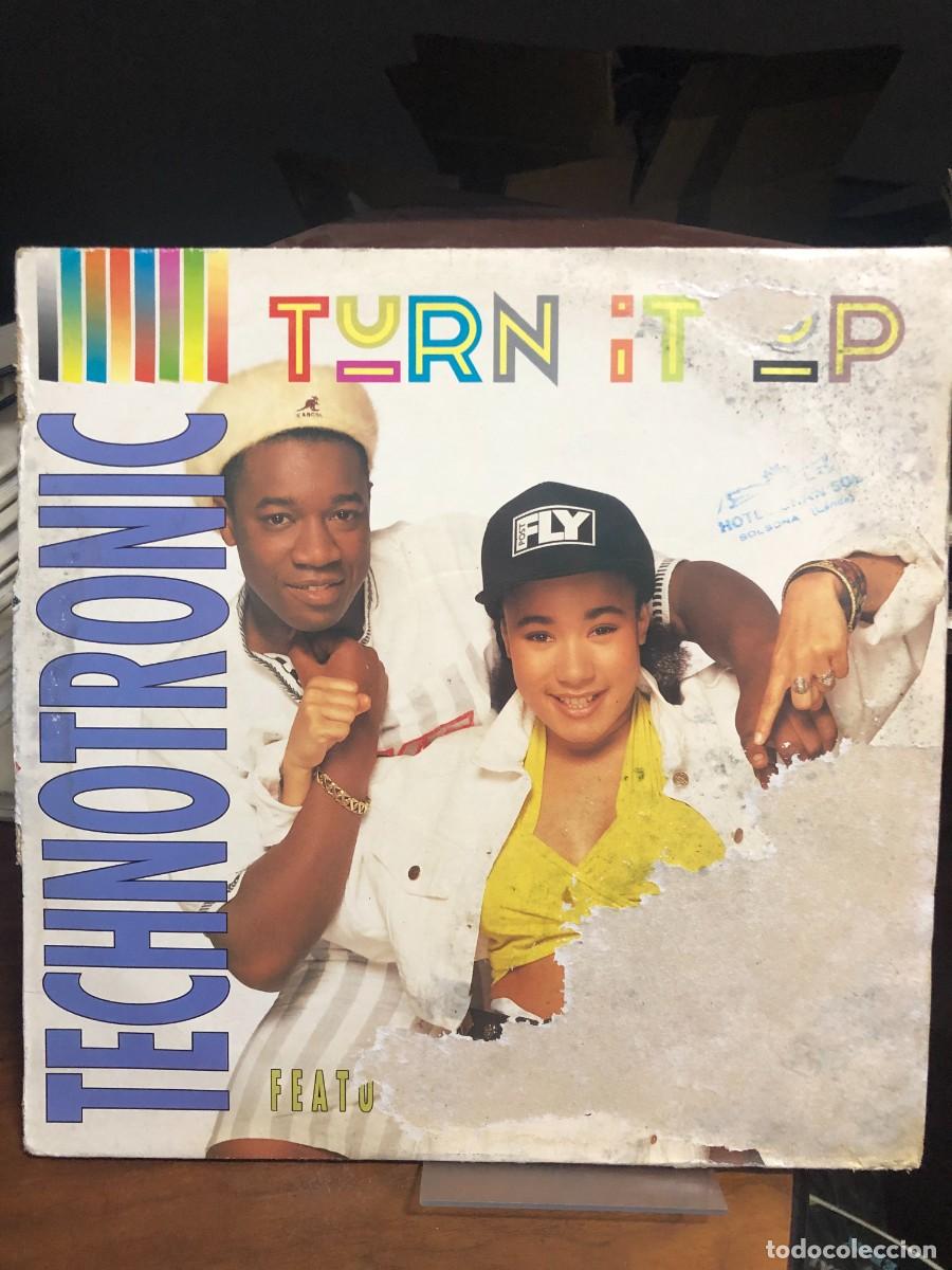 Discos de vinilo: Turn It Up (Maxi-Single) Technotronic - Foto 1