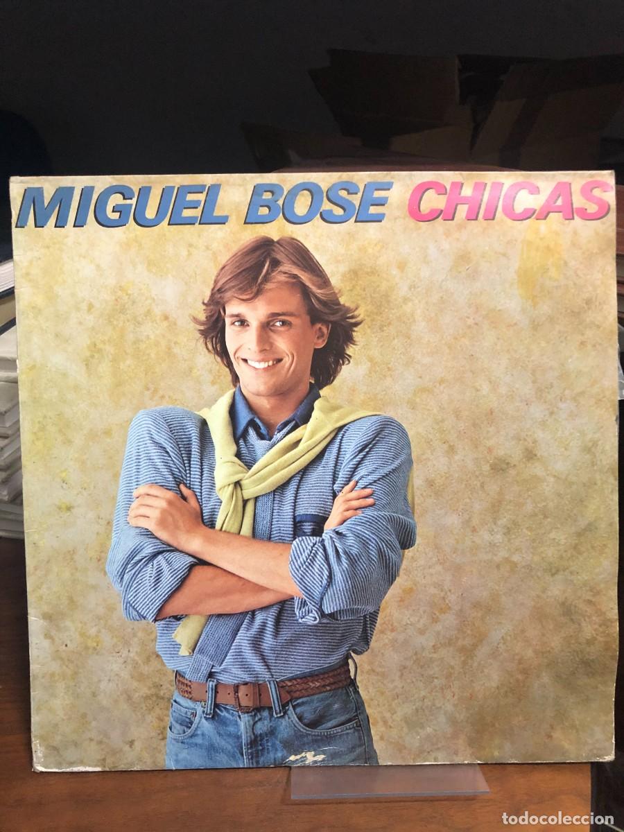 Discos de vinilo: Chicas - Miguel Bos&eacute; - Foto 1