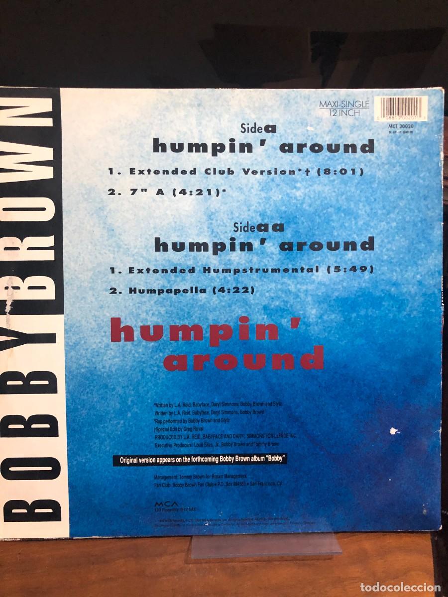 Discos de vinilo: Humpin Around (Maxi-Single) Bobby Brown - Foto 2