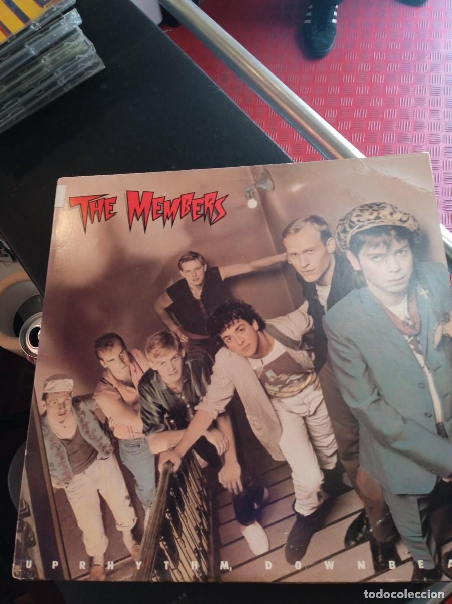 Discos de vinilo: THE MEMBERS- UPRHYTHM, DOWNBEAT. LP USA