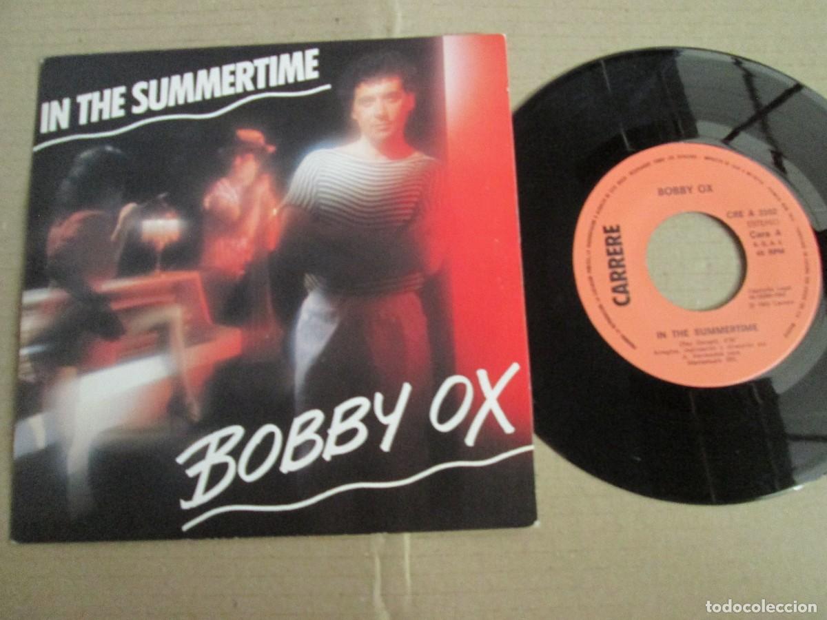 Discos de vinilo: BOBBU OX - In the Summertime / Brazileira. Single, ed espa&ntilde;ola 7&rdquo; 1983. Impecable (NM)
