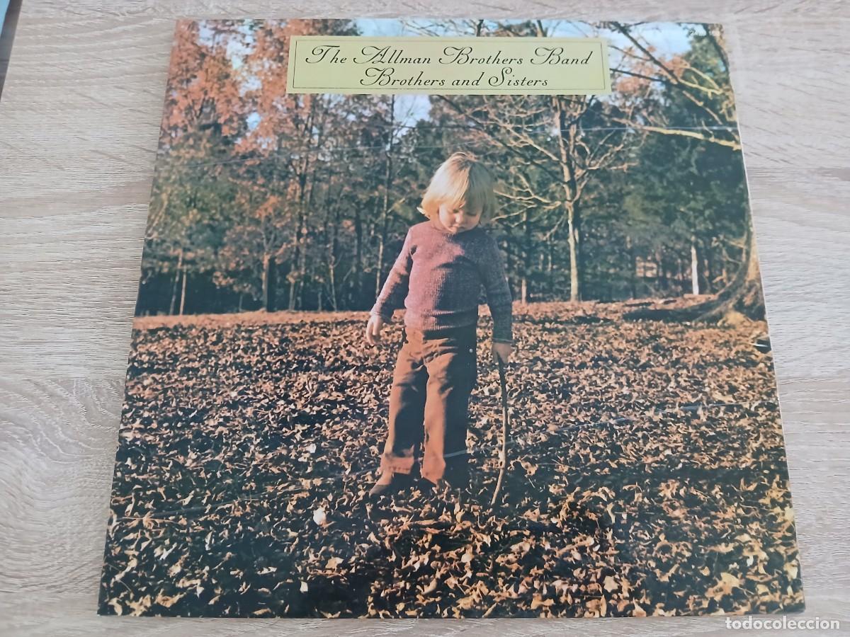 Discos de vinilo: THE ALLMAN BROTHERS BAND - BROTHERS AND SISTERS - CARPETA ABIERTA - 1973